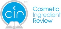 Cosmetic Ingredient Review (CIR) logo featuring a book symbol, representing the organization's focus on evaluating cosmetic ingredient safety.